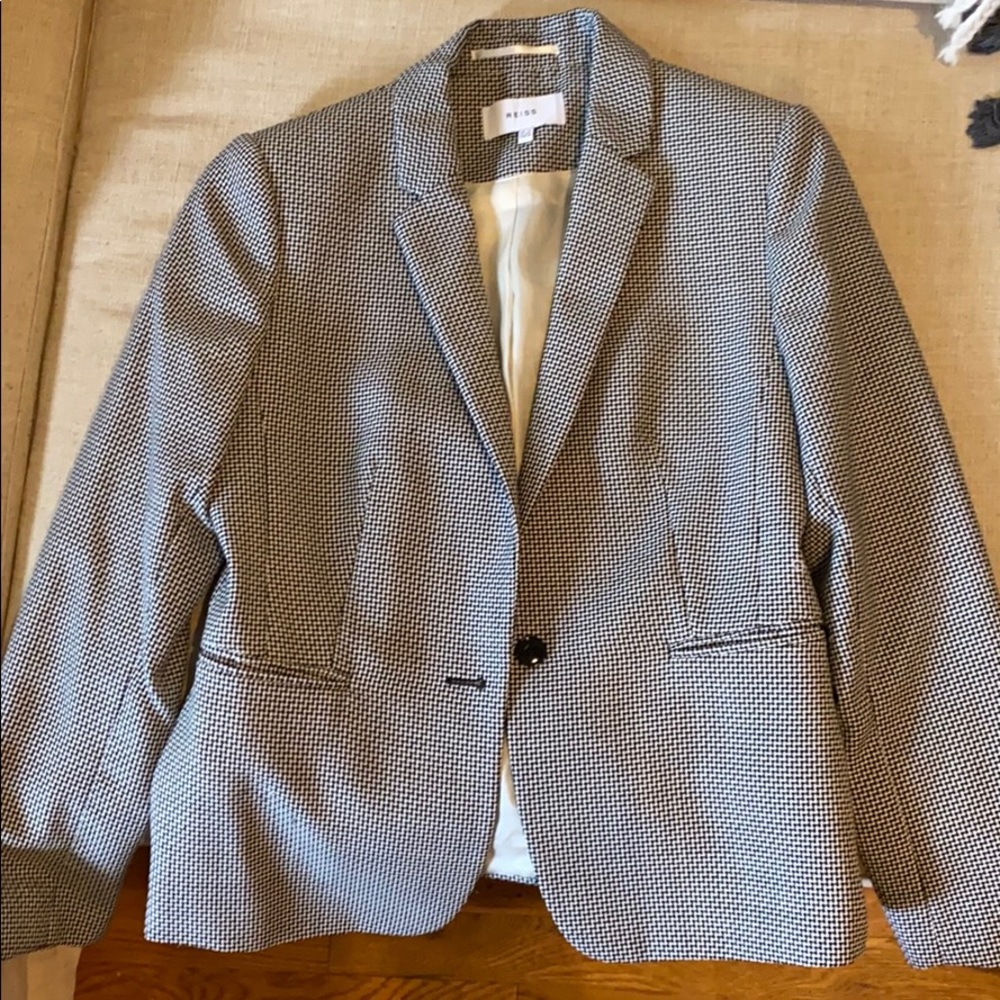 Reiss Houndstooth Blazer size 8